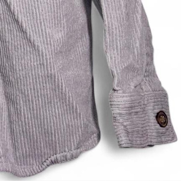 Buffalo David Bitton Gray Textured Shacket size S oversized. - Picture 6 of 7